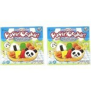 NEW LOT OF 2 KRACIE POPIN' COOKIN' TANOSHII BENTO DIY KID'S JAPANESE CANDY KITS